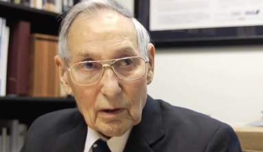 Video still of Virgil Westdale from Discover Nikkei interview